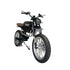 Right-side view of the PIEZO electric bike in black.